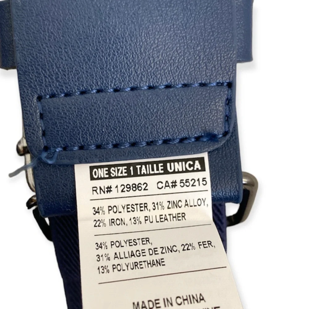NIKE Adjustable Baseball Belt NEW Navy Blue Unisex Waist 28” to 43” Team Uniform